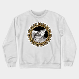 Pisces zodiac sign Fish gold Crewneck Sweatshirt